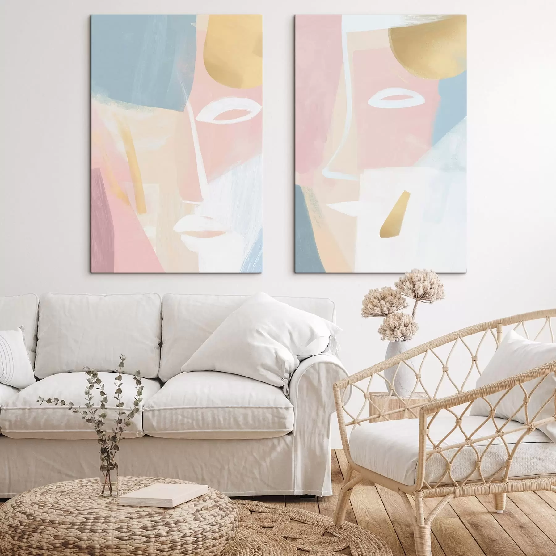 Obraz Abstrakcyjne twarze m30063