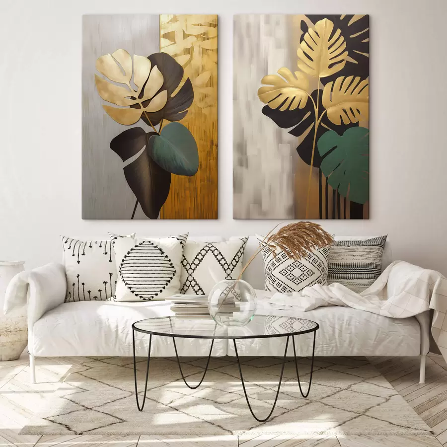 Obraz Tropikalne liście m30067