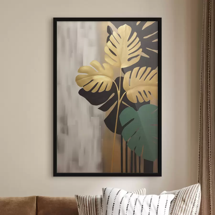 Fototapeta Tropikalne liście f47782