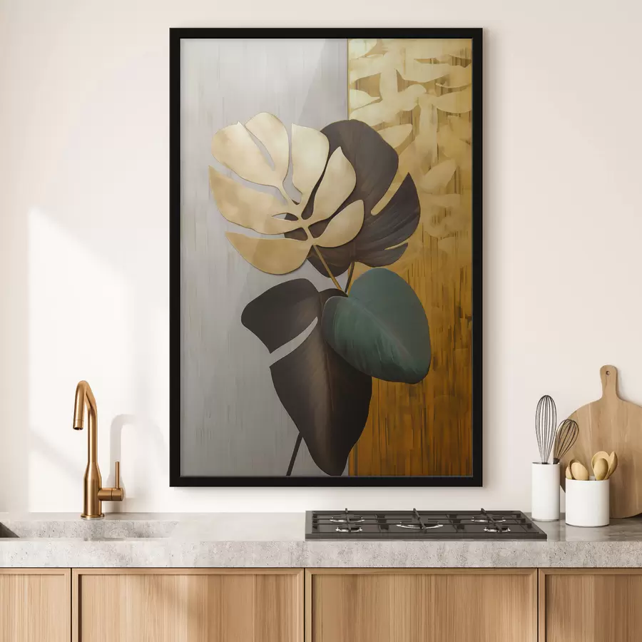 Fototapeta Tropikalne liście f47783