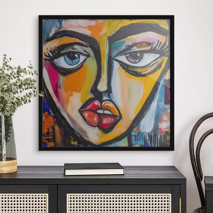 Fototapeta Abstrakcyjny portret f47784