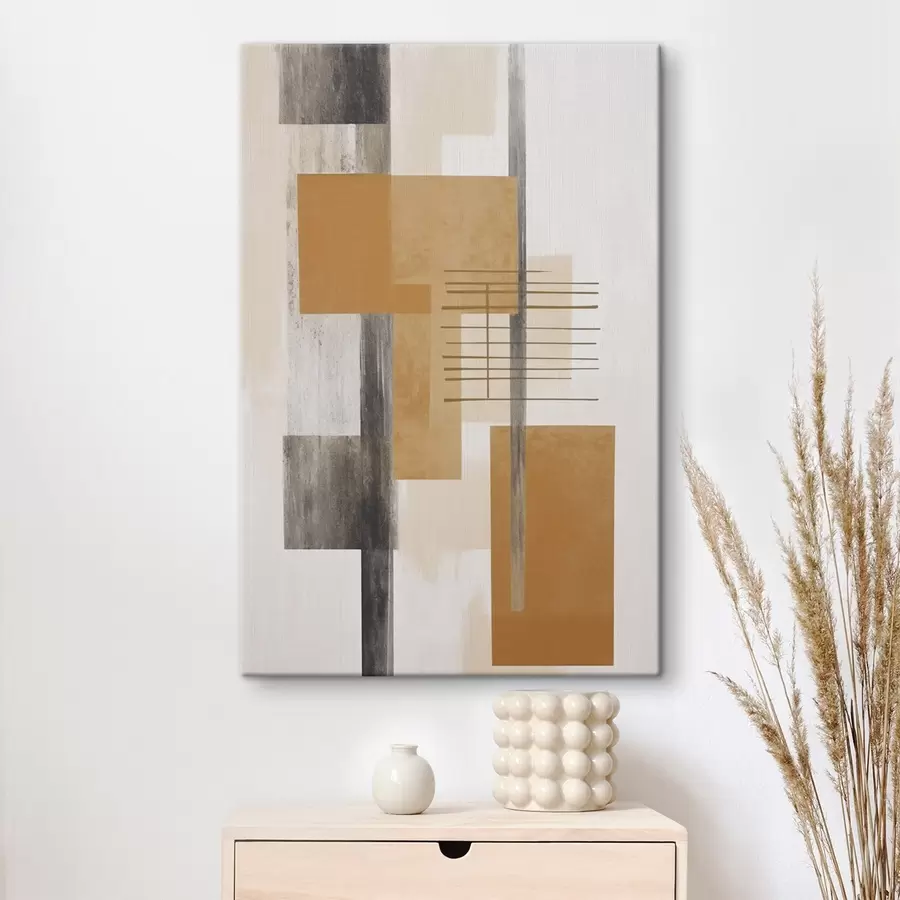 Obraz Abstrakcja z imitacją zużytej tekstury s48159