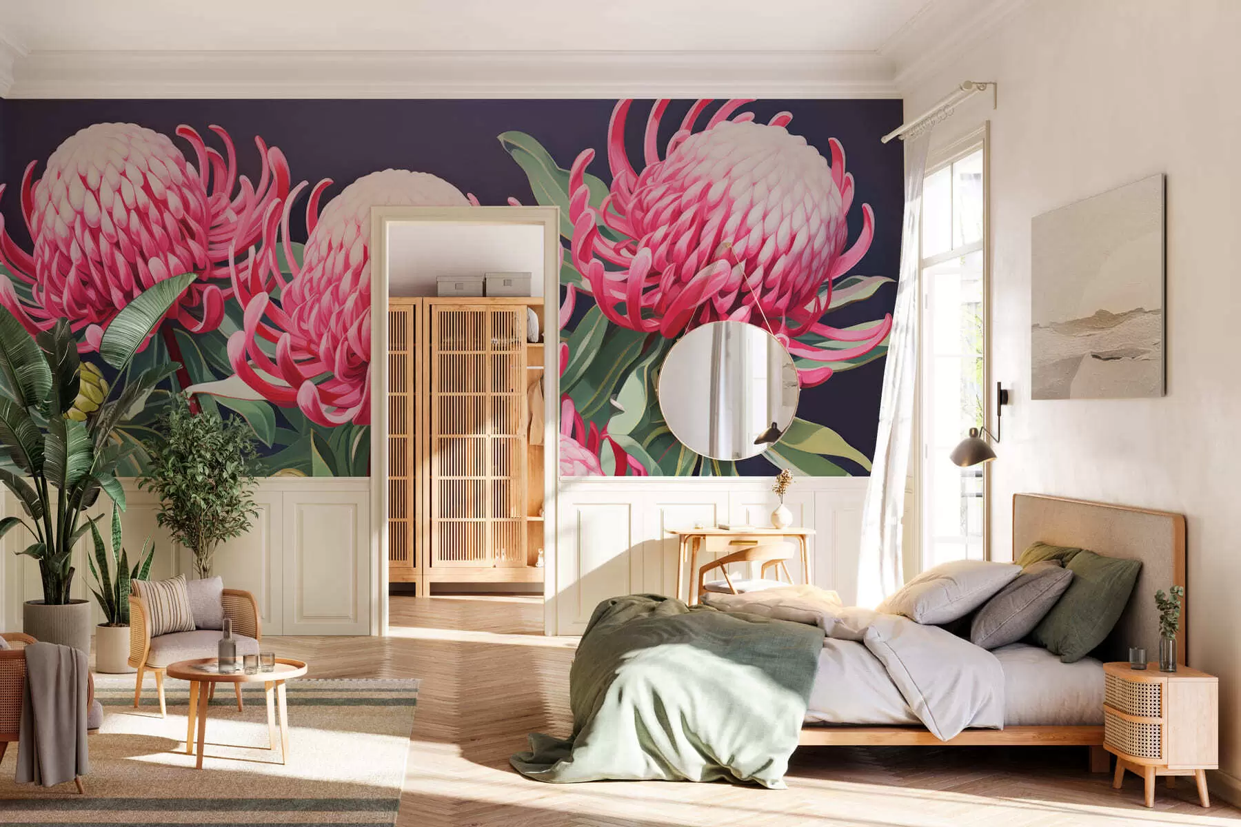 Fototapeta Królewska protea w05308