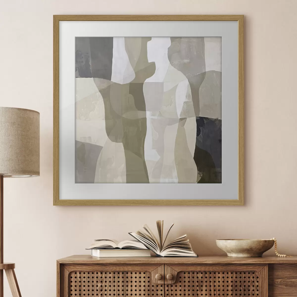 Plakat Abstrakcyjna sylwetka f48016