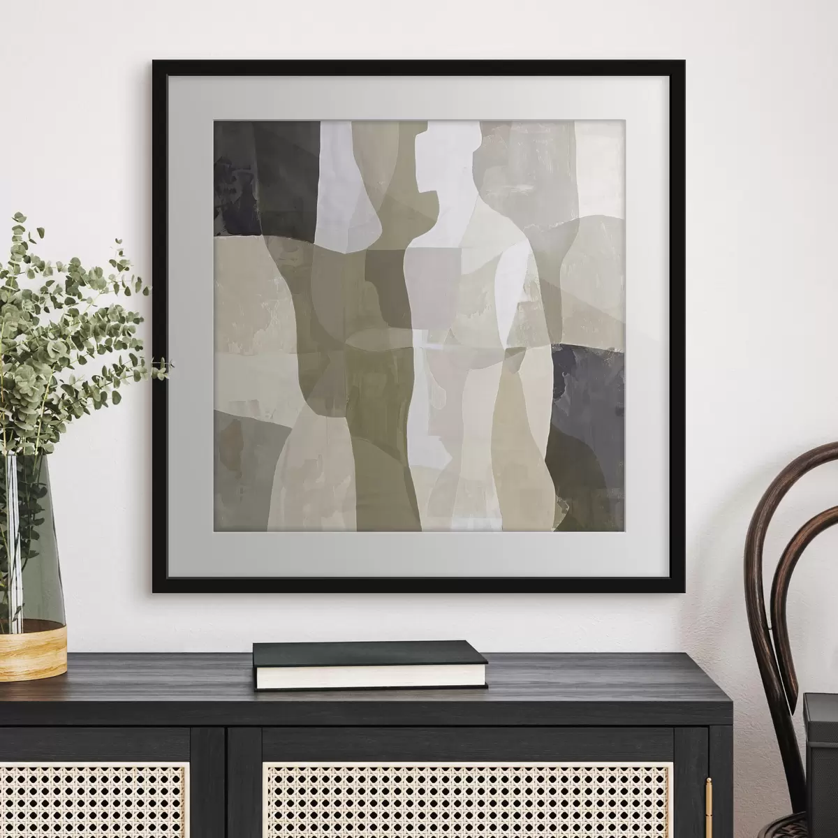 Plakat Abstrakcyjna sylwetka f48016