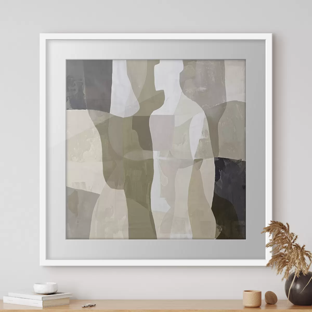 Plakat Abstrakcyjna sylwetka f48016