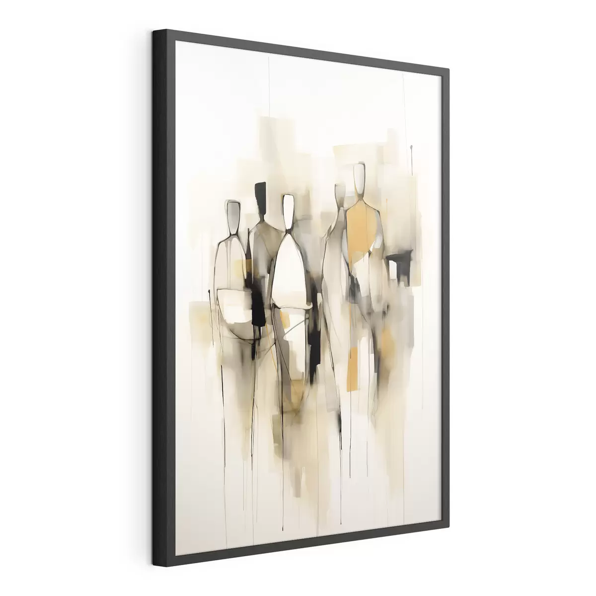 Plakat Abstrakcyjne sylwetki f48019
