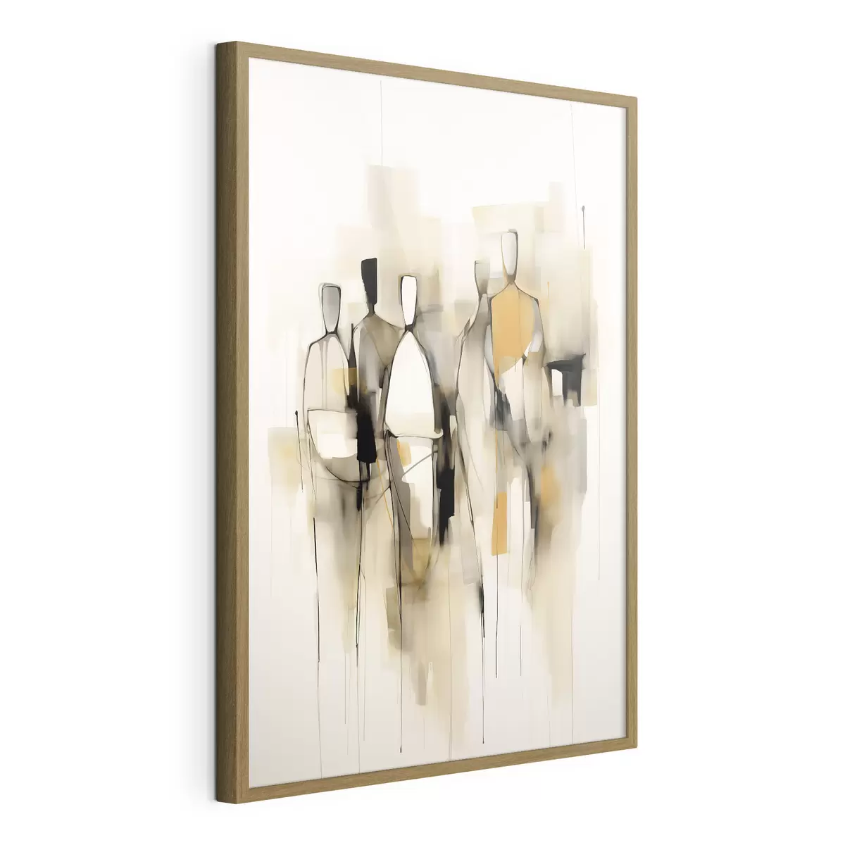 Plakat Abstrakcyjne sylwetki f48019
