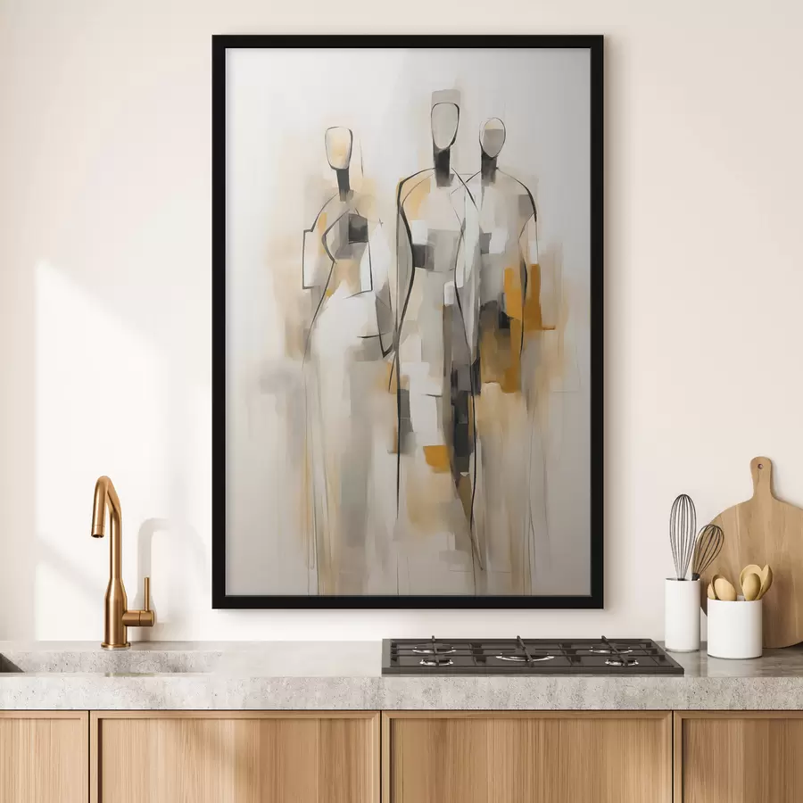 Fototapeta Abstrakcyjne sylwetki f48173