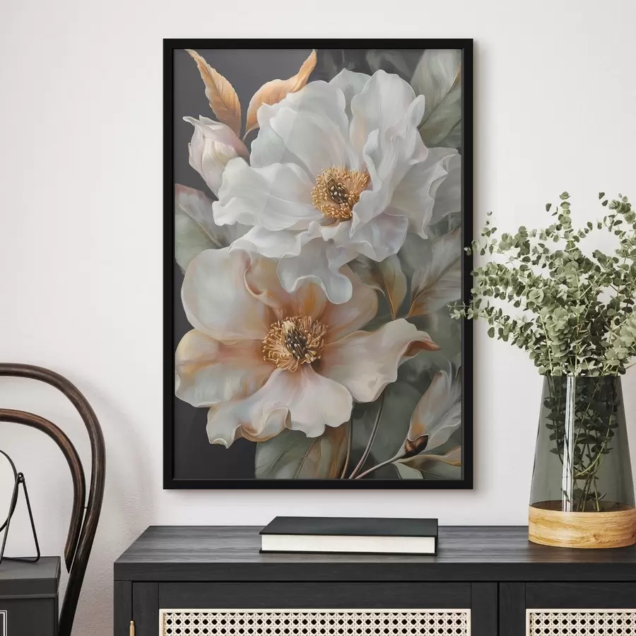 Fototapeta Duże kwiaty f48216