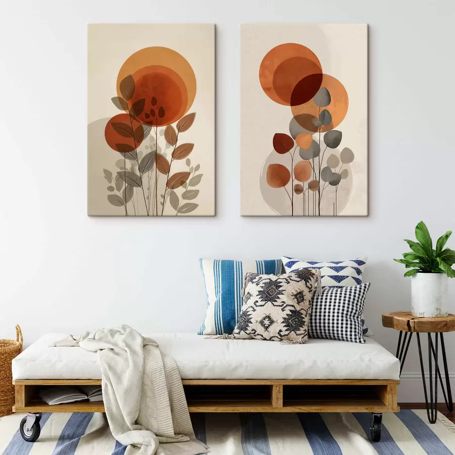 Obraz Liście abstrakcyjne m30158