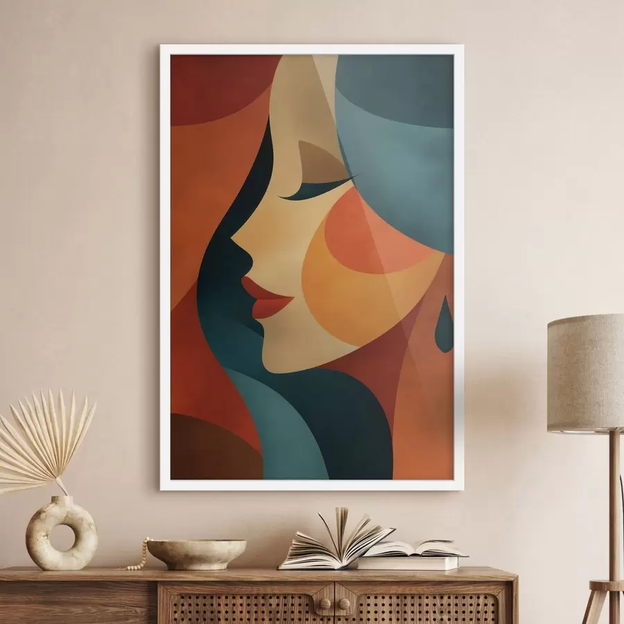 Fototapeta Abstrakcyjny portret f48235