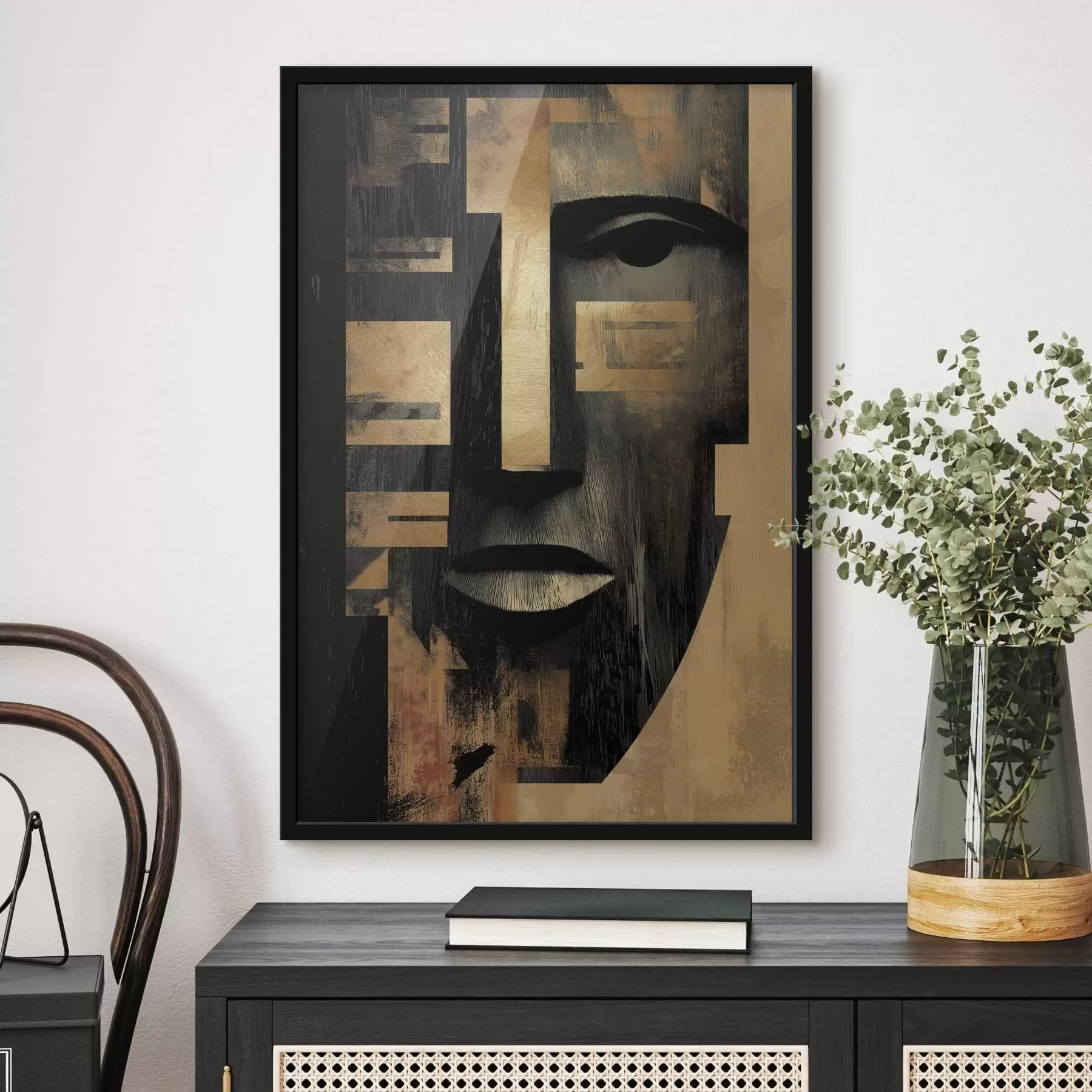 Fototapeta Abstrakcyjna twarz f48249