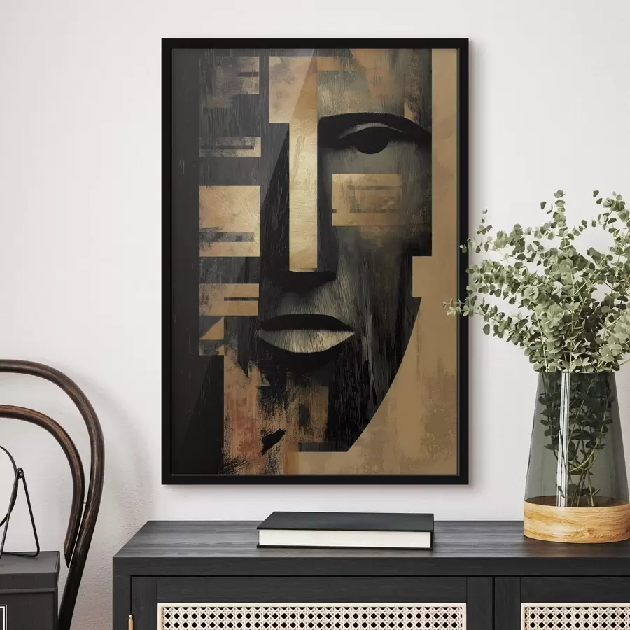 Fototapeta Abstrakcyjna twarz f48249