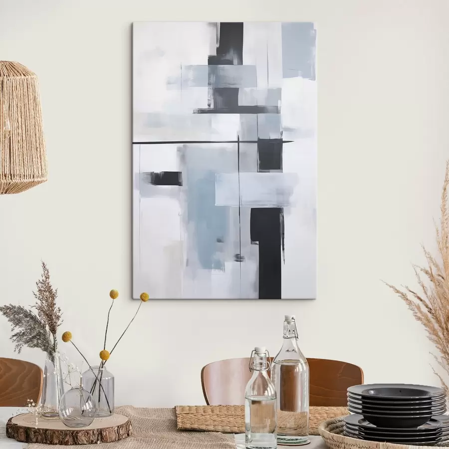 Obraz Nowoczesna abstrakcja naśladująca malarstwo s48261