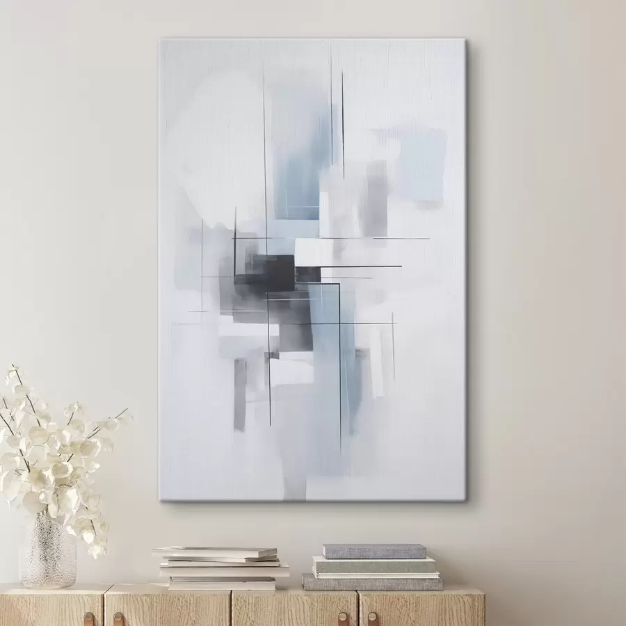 Obraz Abstrakcja imitująca malarstwo s48262