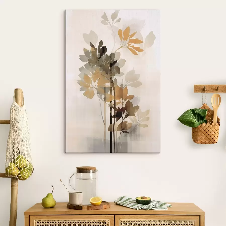 Obraz Abstrakcja roślin s48267