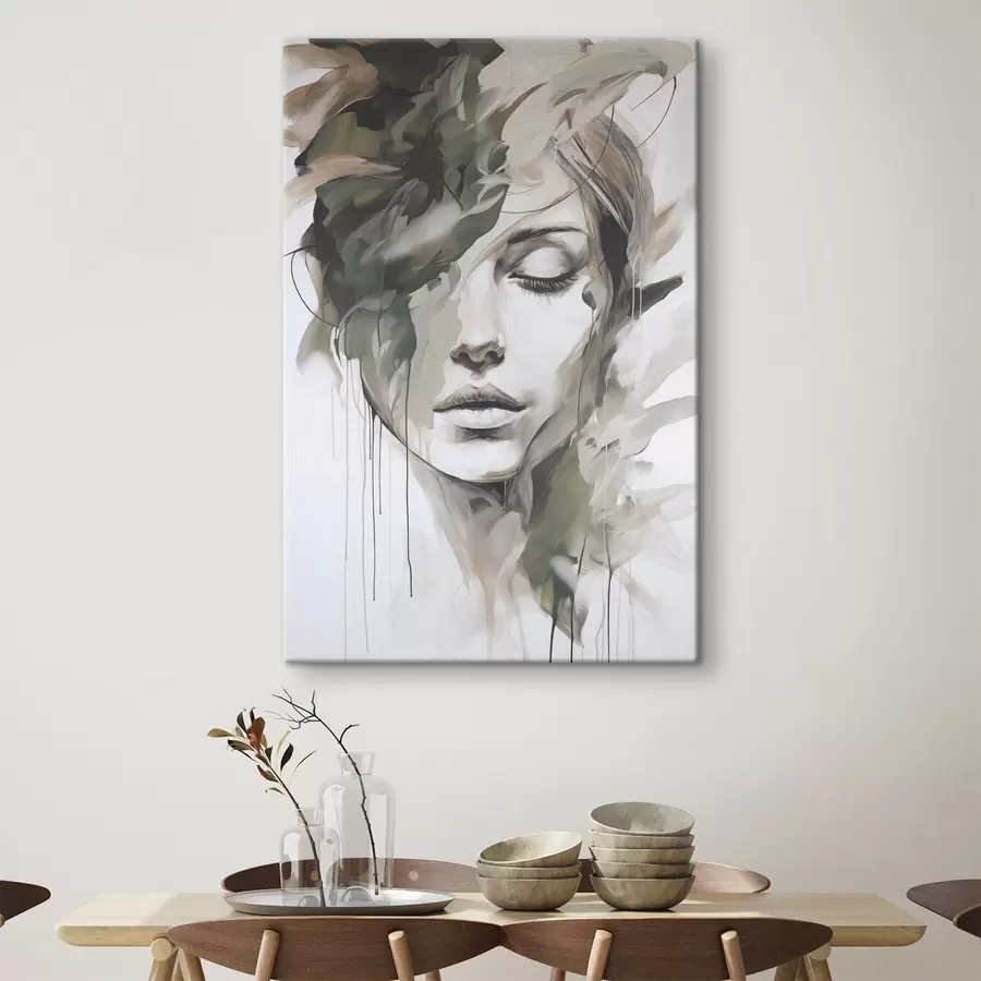 Obraz Abstrakcyjny portret s48269