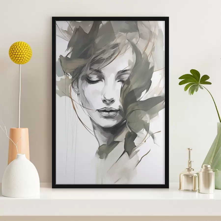 Fototapeta Abstrakcyjny portret kobiety f48270