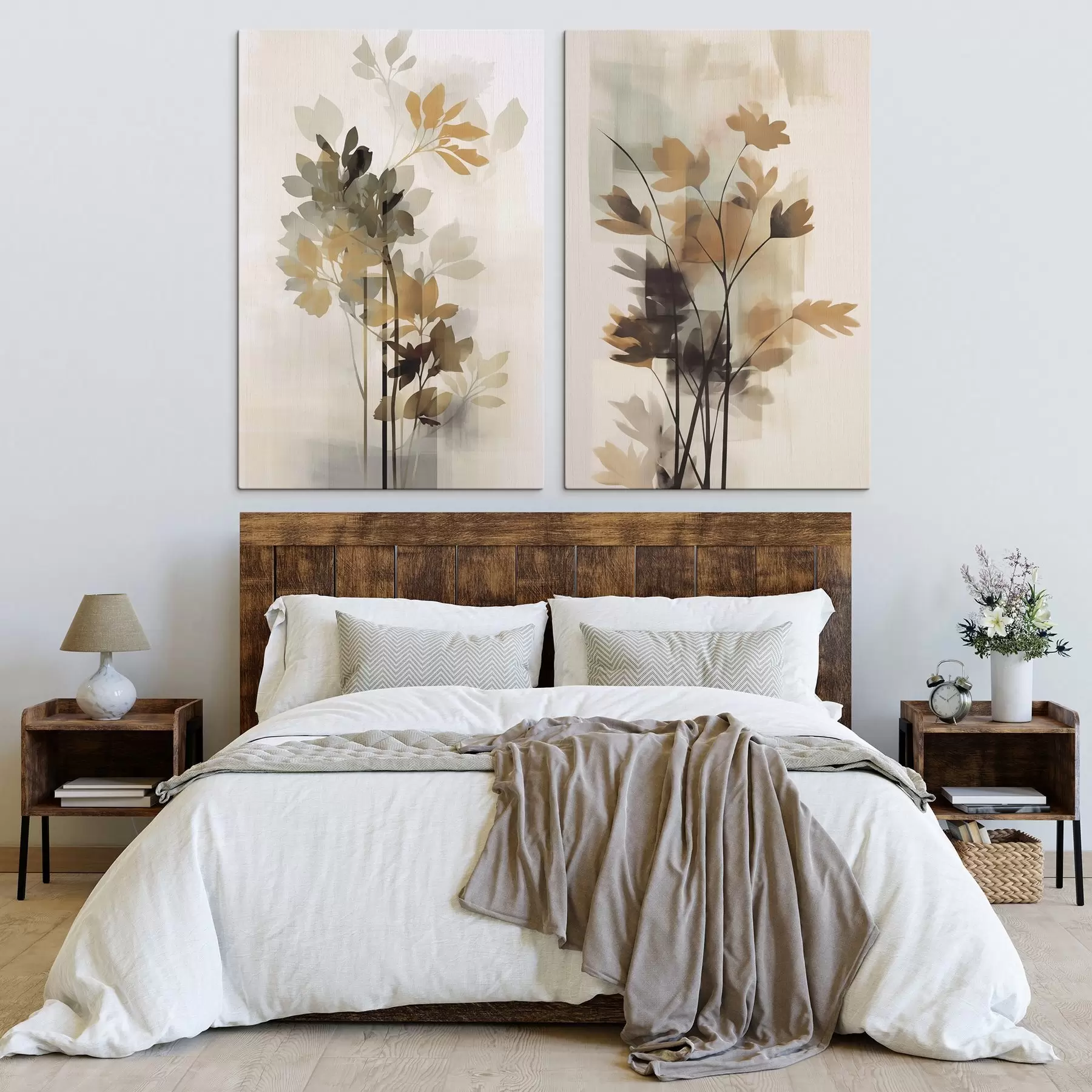 Obraz Abstrakcja roślin m30168