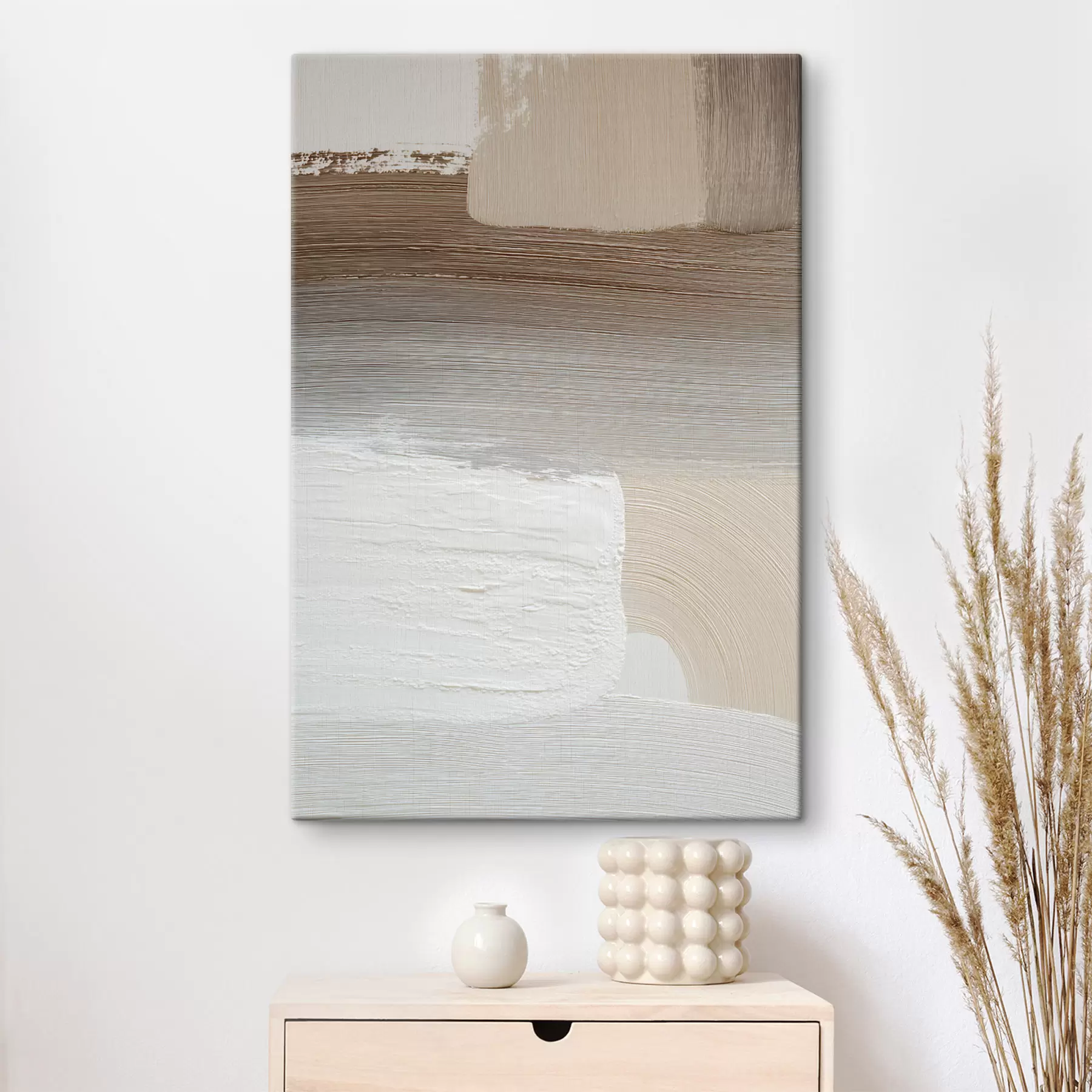 Obraz szerokie, abstrakcyjne pociągnięcia pędzla s48295