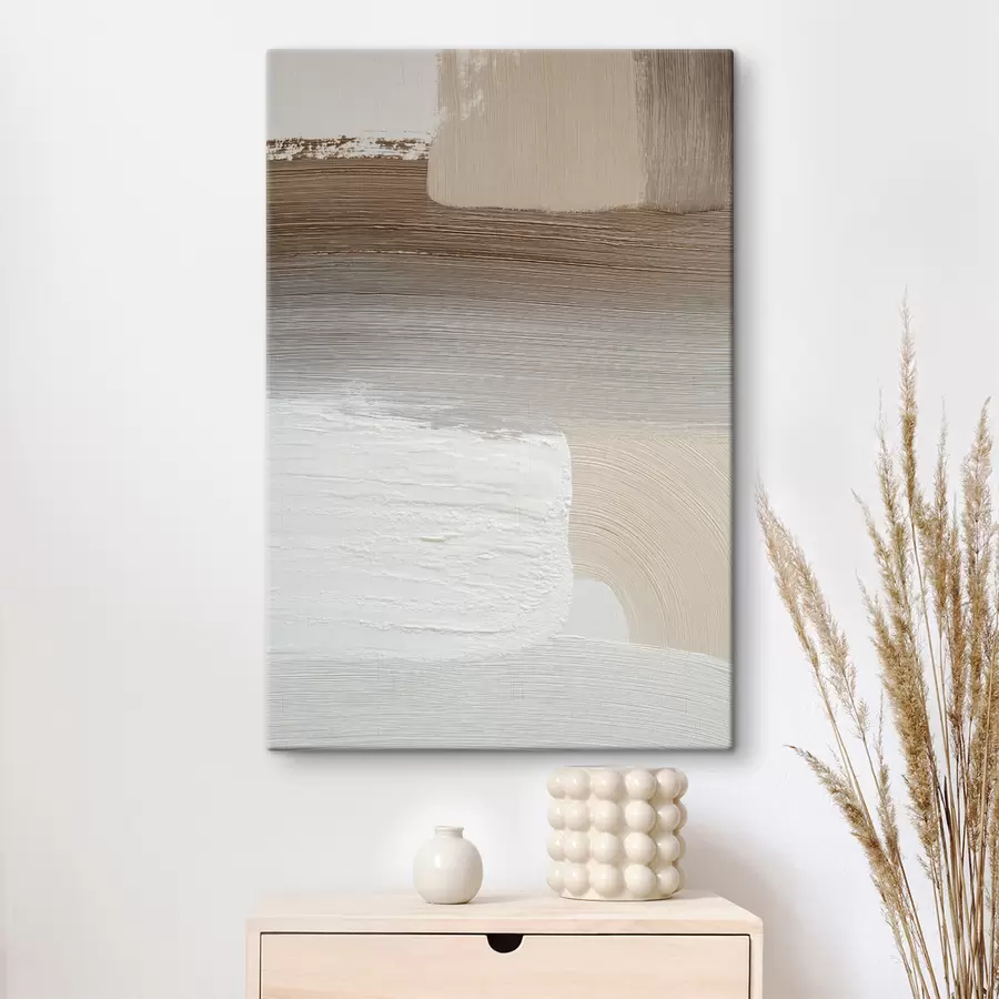 Obraz szerokie, abstrakcyjne pociągnięcia pędzla s48295