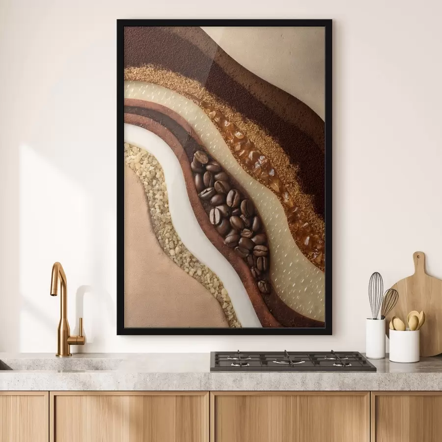 Fototapeta warstwy kawy f47960