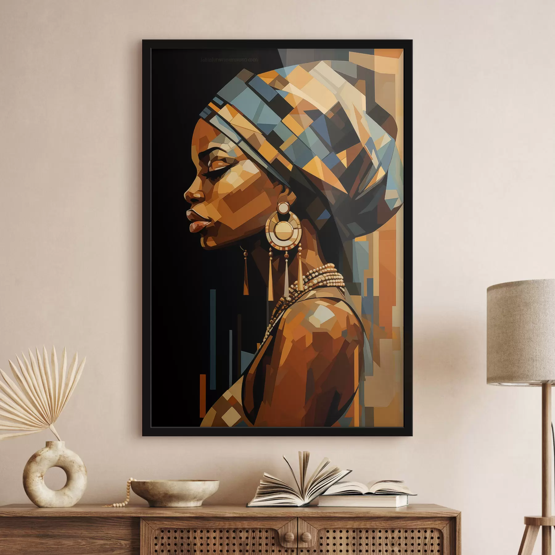 Fototapeta Abstrakcyjny portret kobiety f48299