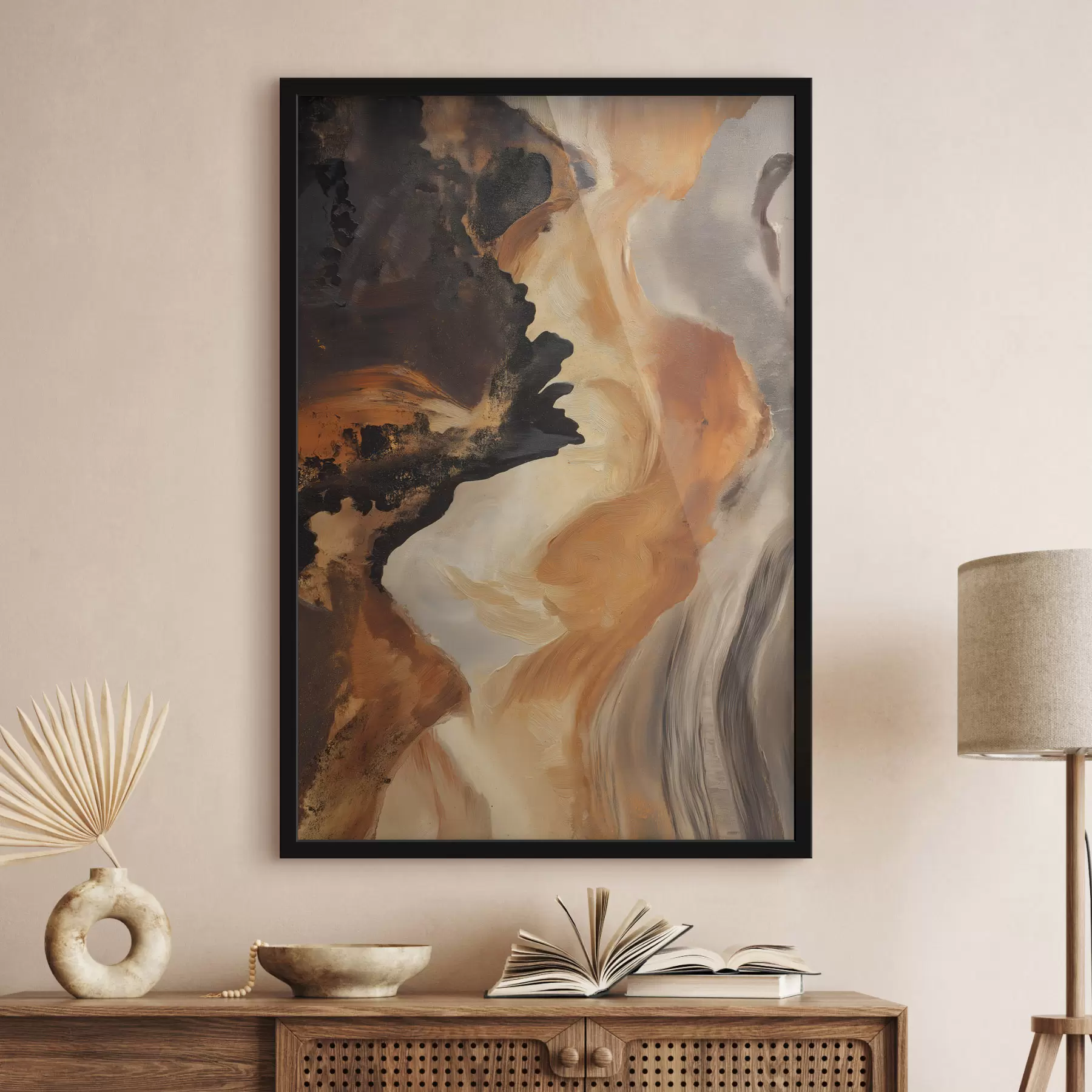 Fototapeta Abstrakcyjne pociągnięcia pędzla f48302