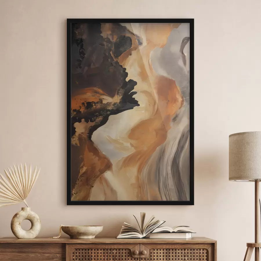 Fototapeta Abstrakcyjne pociągnięcia pędzla f48302