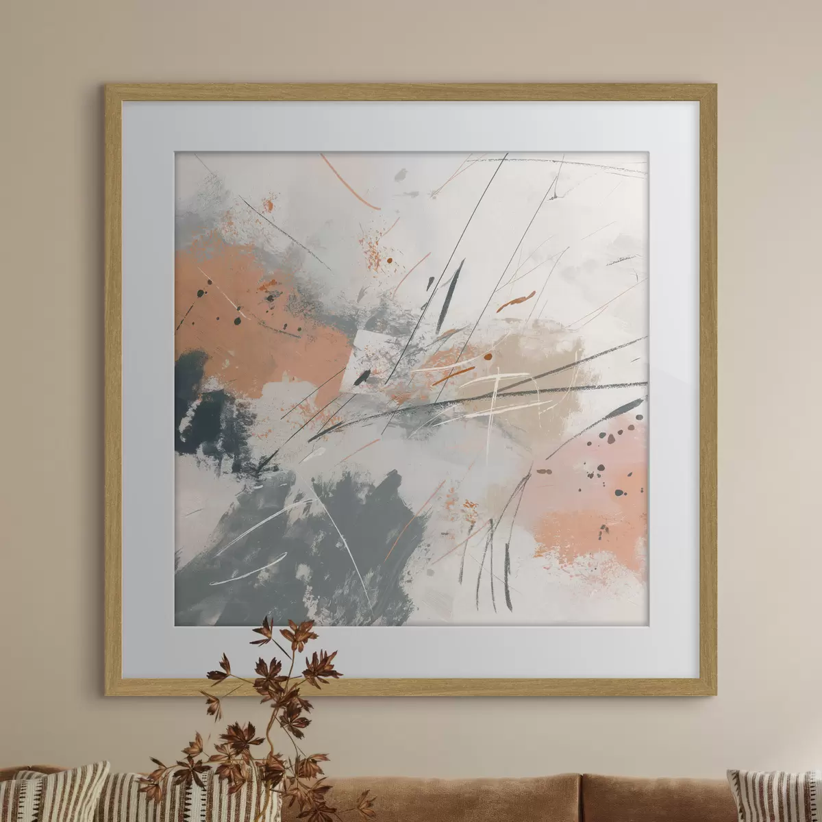 Plakat Abstrakcja f48303