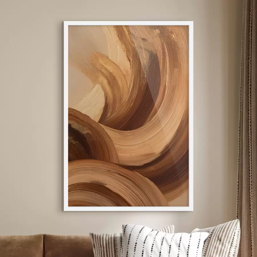 Fototapeta Abstrakcyjne pociągnięcia pędzla f48305