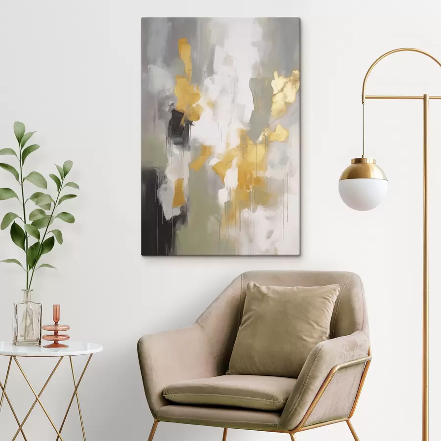 Obraz Nowoczesna sztuka abstrakcyjna naśladująca malarstwo s48325