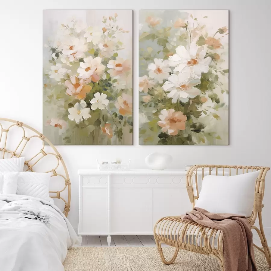 Obraz Obraz imitujący kwiaty m30188