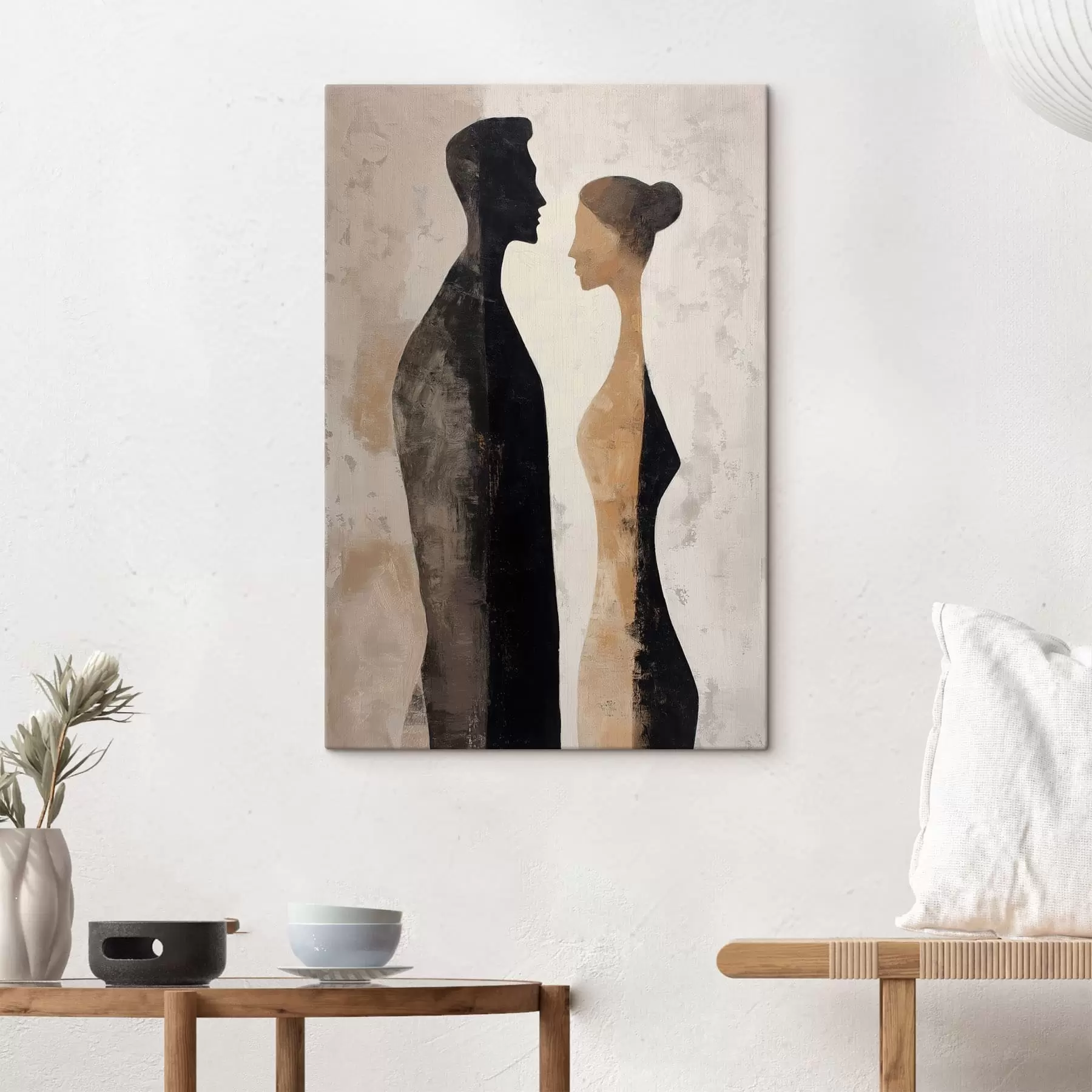 Obraz Abstrakcyjne sylwetki s48370