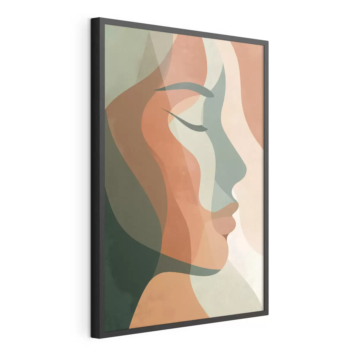 Plakat Abstrakcyjny portret f48367