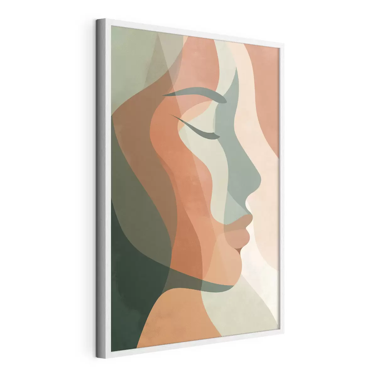 Plakat Abstrakcyjny portret f48367