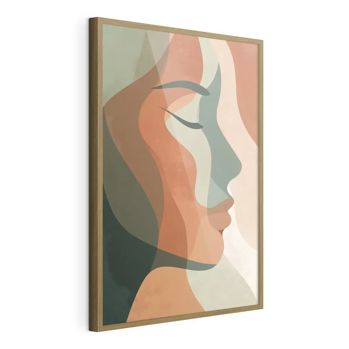 Plakat Abstrakcyjny portret f48367
