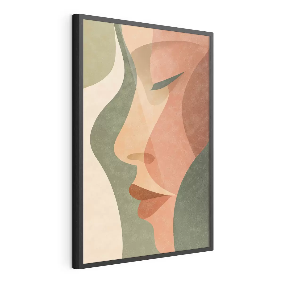 Plakat Abstrakcyjny portret f48368