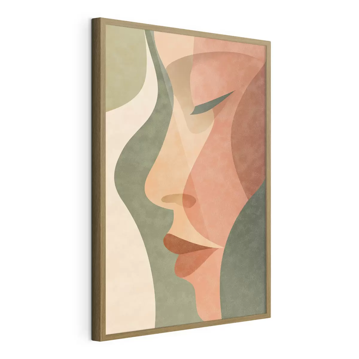 Plakat Abstrakcyjny portret f48368
