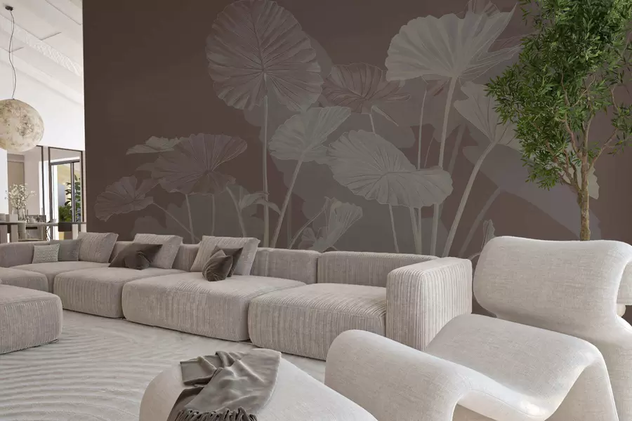 Fototapeta Ogród malowanych lotosów w05364v2