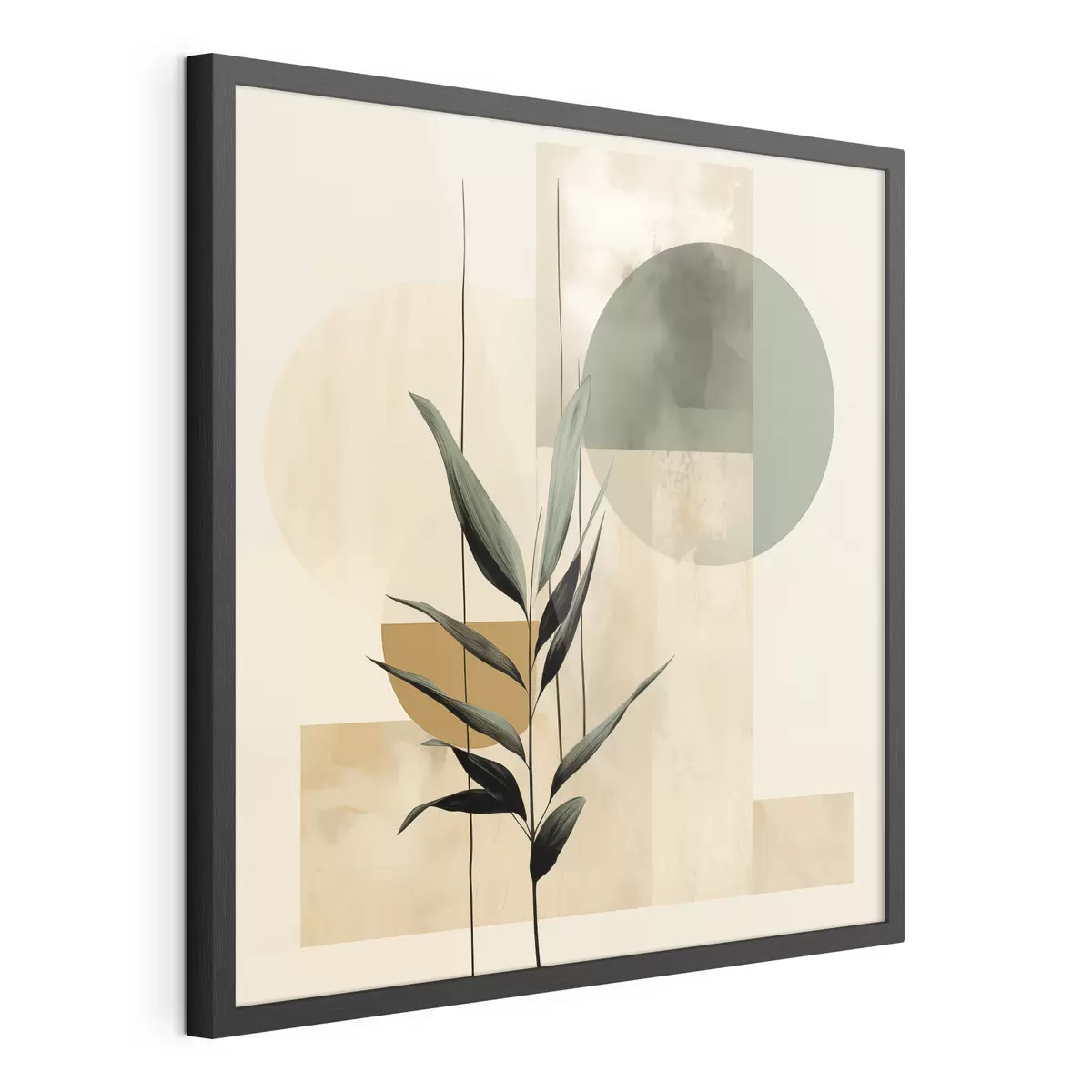 Plakat Geometria i uścisk f48409