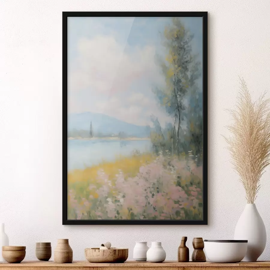 Fototapeta Krajobraz naśladujący rozmyty obraz f48420