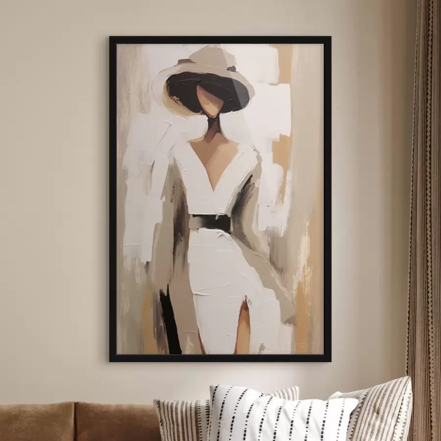 Fototapeta Kobieta w kapeluszu f48426