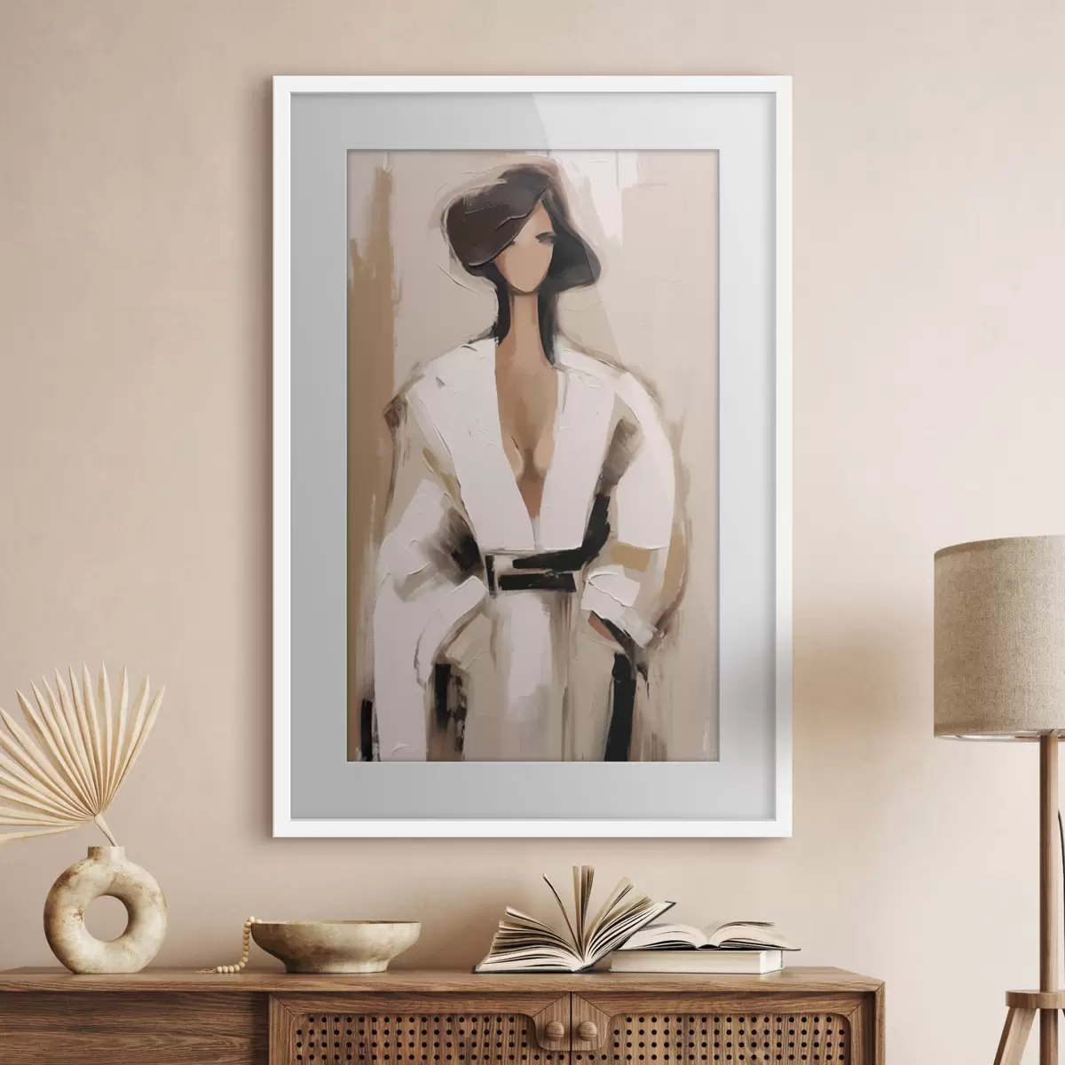 Plakat Sztuka minimalistycznych figur f48427