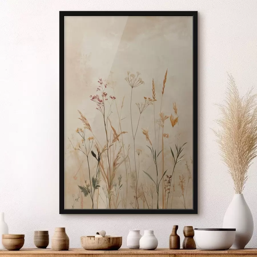 Fototapeta Delikatne kwiatowe łodygi f48441