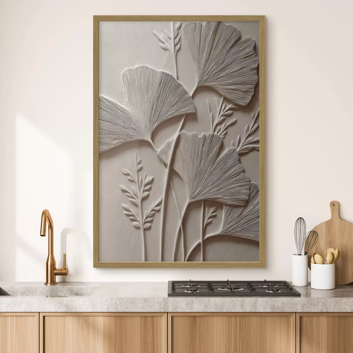 Plakat Botaniczna faktura ścienna f48449
