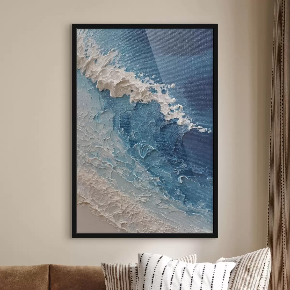 Plakat Widok na linię brzegową f48451