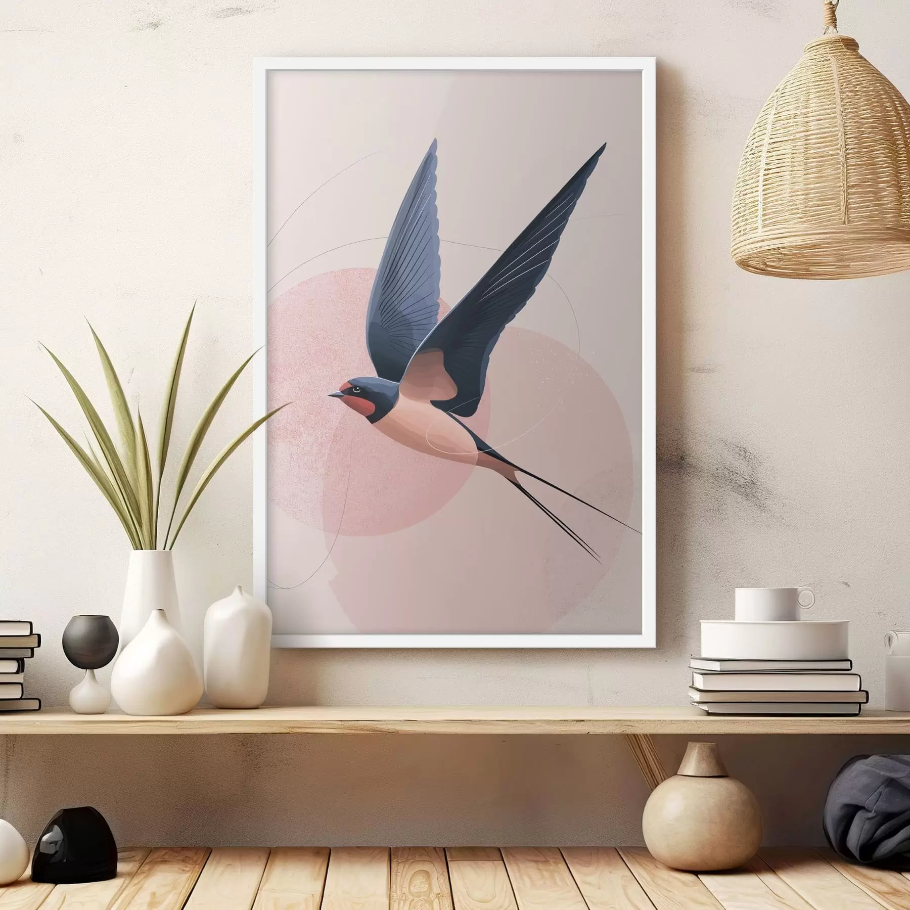 Fototapeta Sylwetka latającego ptaka f48456