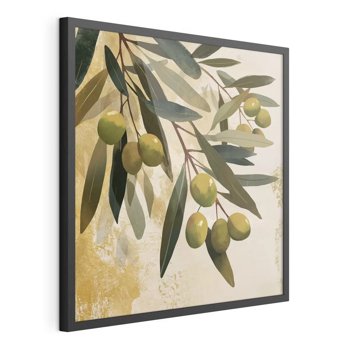 Plakat Liście drzewa oliwnego f48464